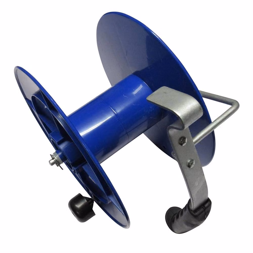 Nordara Electric Fencing Insulating Reel Winder in Blue with Poly Rope Tape and Galvanised Steel – 2