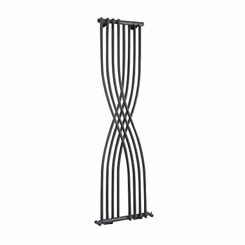 Hudson Reed HLA94 Xcite Colosseum Designer Radiator, Anthracite, H: 177.5 cm, W: 45 cm
