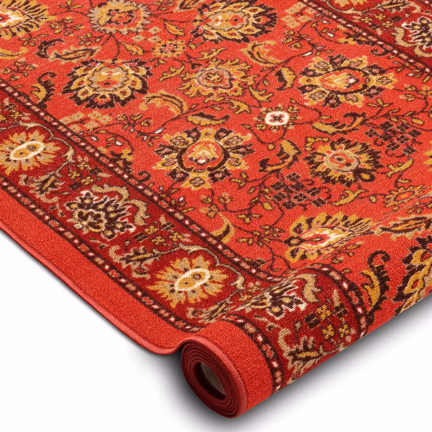 RugsX Tradycja Anti-Slip Oriental Runner in Red, W: 57 cm x L: 230 cm – 2