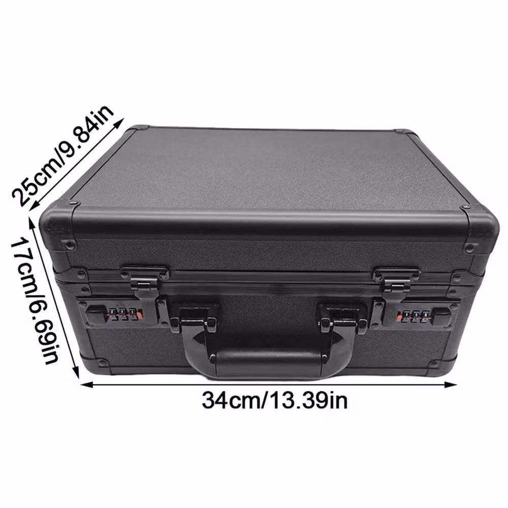 SPETLEK 3-Slot Black PSA Graded Card Storage Case with Handles – 2