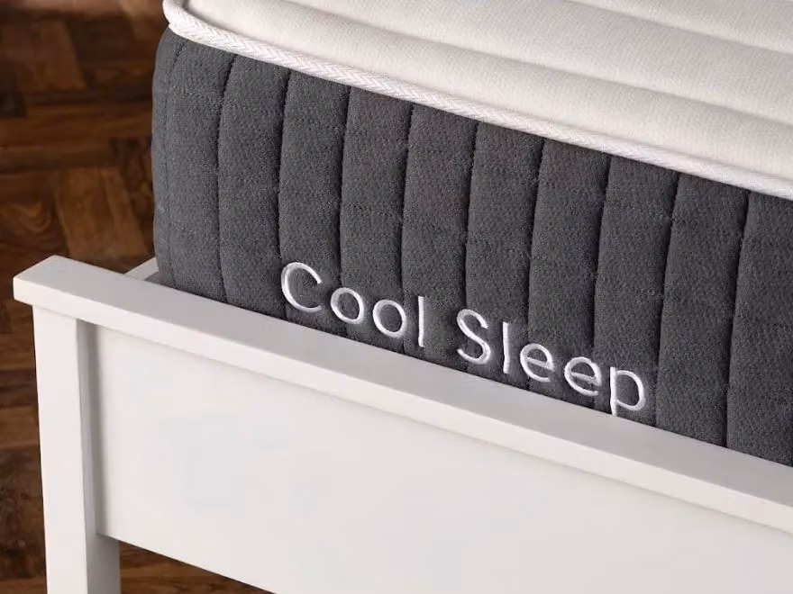 Arthur Sleep Cool Pocket Gel Foam Hybrid Medium Firm Mattress in White, W/D/H: 180 x 200 x 25 cm – 3