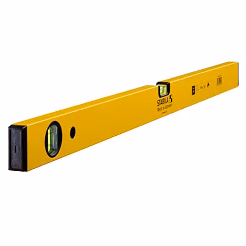 Stabila Type 70 Single Plumb Spirit Level, Yellow, Length: 80 cm – 1