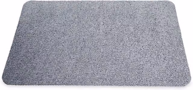 JML Hydro Wonder XL Non-Slip and Mould-Resistant Round Shower Mat, Grey, Diameter: 100 cm