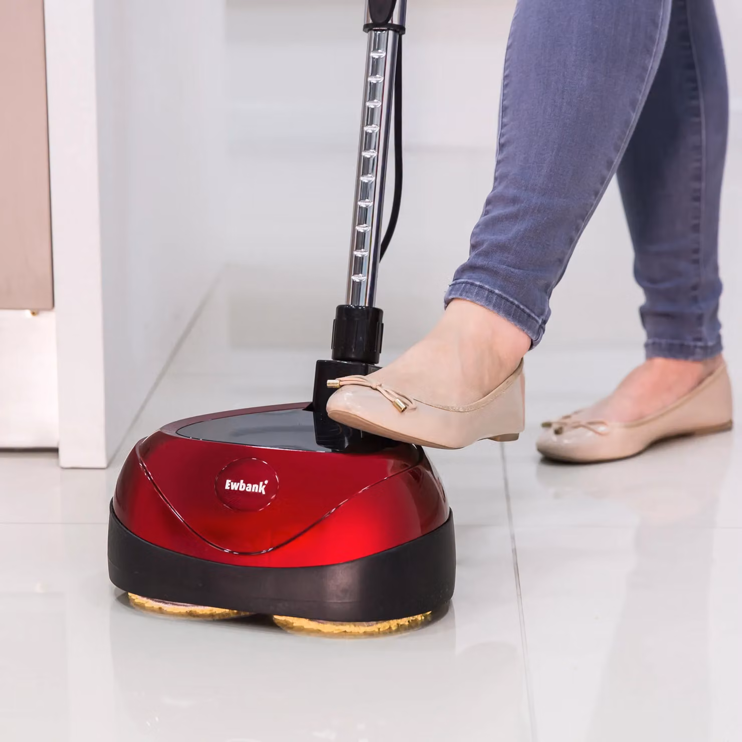 Ewbank Multi-Use Floor Cleaner and Polisher in Red – 5