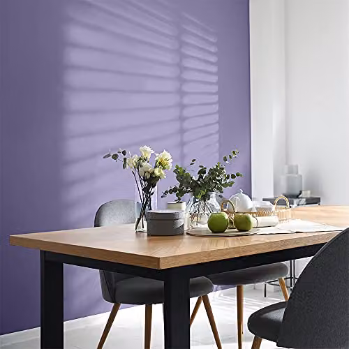 Johnstone's Soft Sheen Wall and Ceiling Paint in Purple, 2.5L – 2