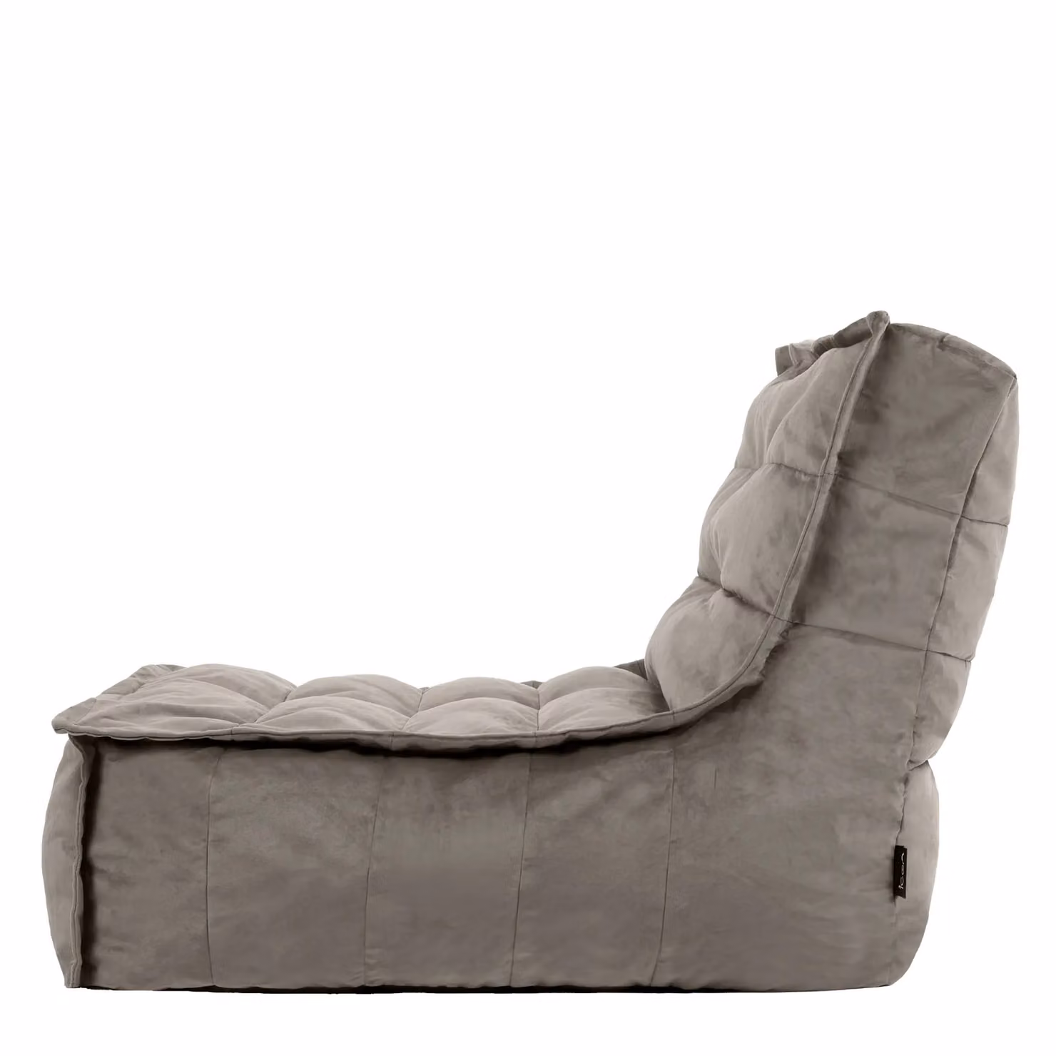 icon Dolce Velvet Bean Bag Lounger, Set of 5, Grey – 4