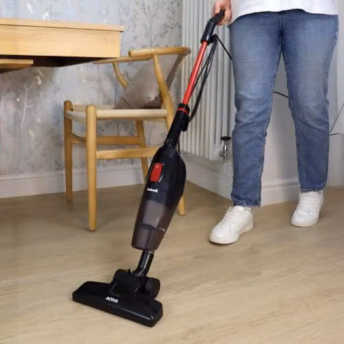 Ewbank Active 2-in-1 Corded Stick and Handheld Bagless Vacuum Cleaner, Black, 600W Motor with HEPA Filter – 2