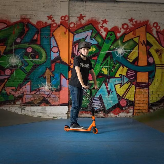Xootz Magma Y-Bar Stunt Scooter - Orange