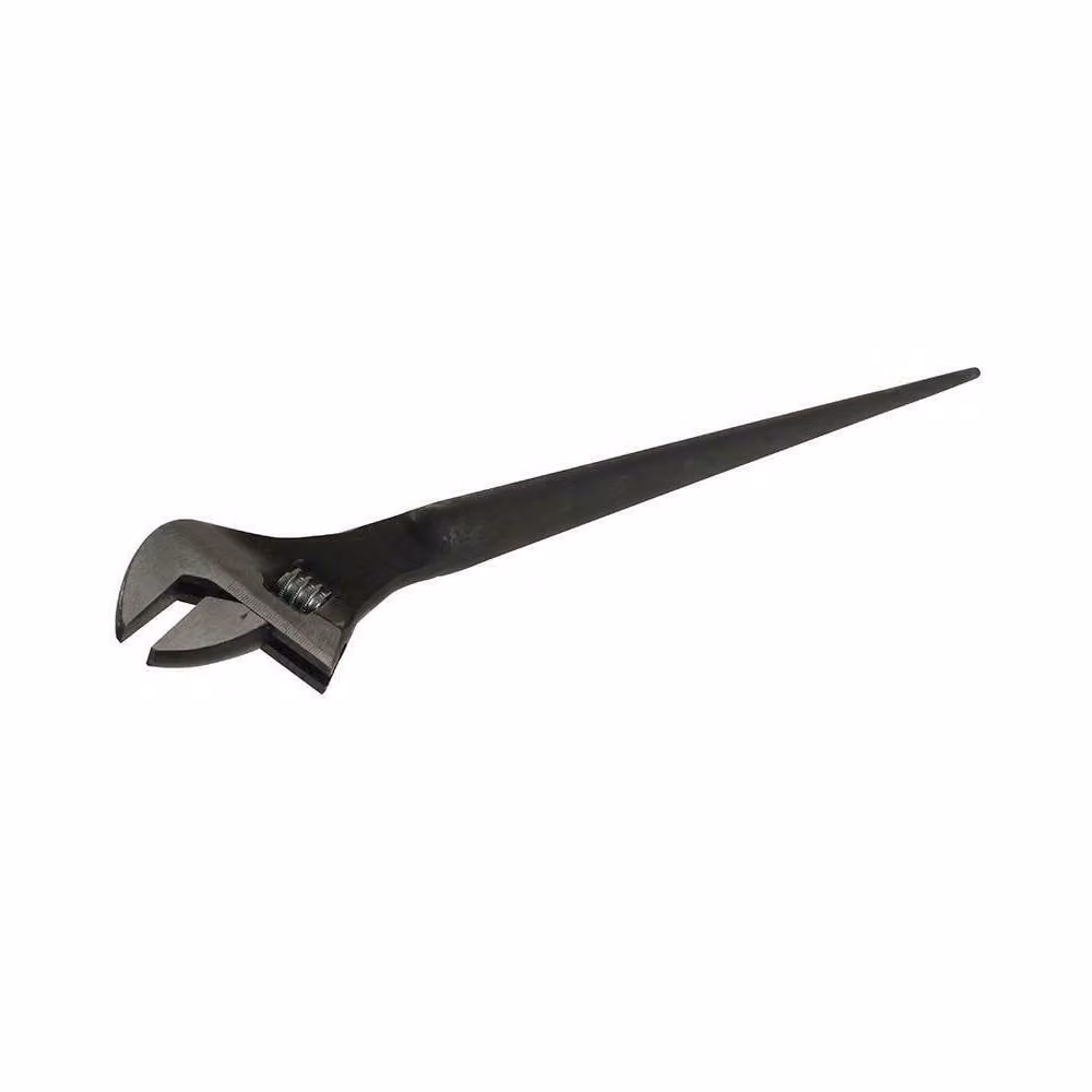 Priory Steel Erector's Adjustable Podger Spanner in Black