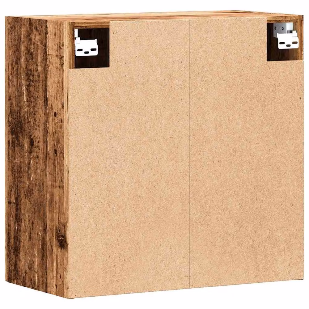 Berkfield Home Wall Mounted Cabinet in Old Wood Brown, W/D/H: 60 x 31 x 60 cm – 5