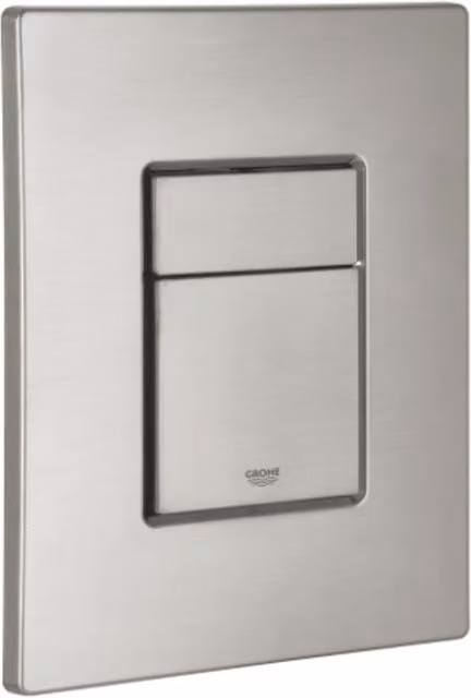Grohe Skate Cosmo Flush Plate in Supersteel Grey, 38732DC0