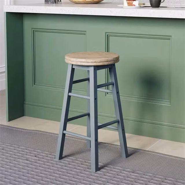 Nordara Classic Wooden Kitchen Bar Stools in Multicolour