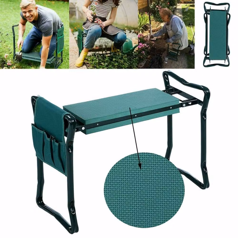 Havendro EVA Extra Wide Portable Garden Kneeler Pad Stool in Green, W/D/H: 50.8 x 27.94 x 27.94 cm – 4