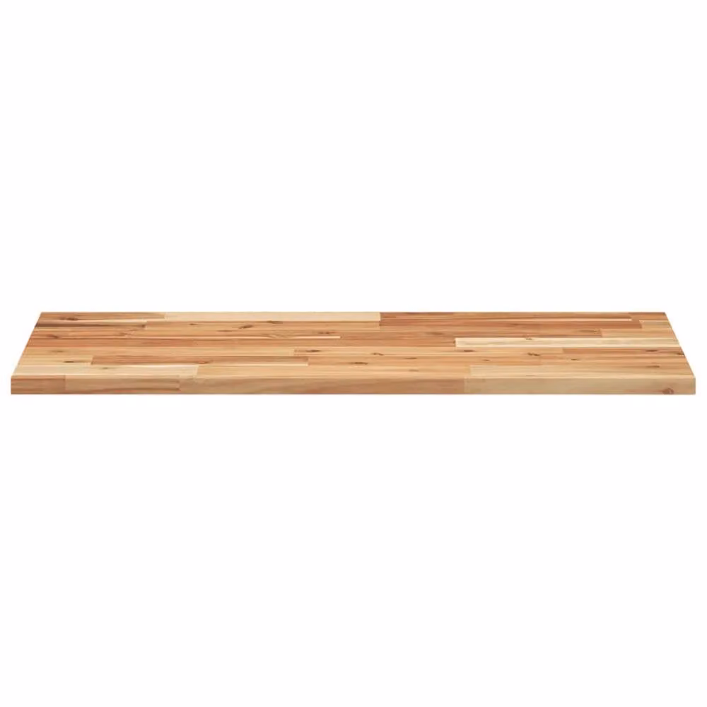 Berkfield Home Compact Floating Shelves, 2 Piece Set, Brown Oil Finished Solid Acacia Wood, W: 60 cm, D: 40 cm, H: 2 cm – 2