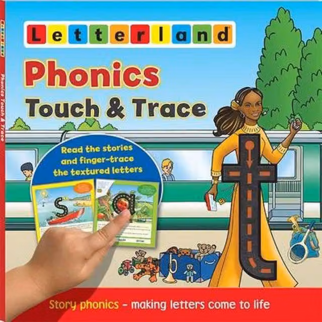 Lyn Wendon Phonics Touch & Trace Multicolour Paperback Book