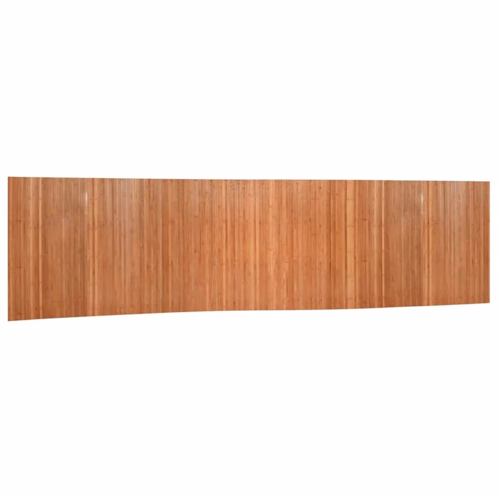 Berkfield Home Woven Bamboo Room Divider, Brown, H 165 cm x W 800 cm – 2