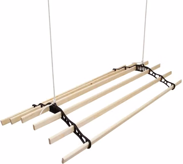 Monstershop Clothing Airer Ceiling Pulley in Black – 1
