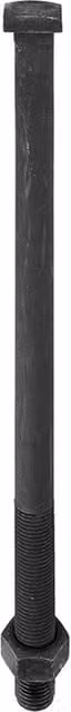 Unifix Grade 8.8 Square Holding Down Bolt and Nut, M20 x 450, Grey, Box of 20