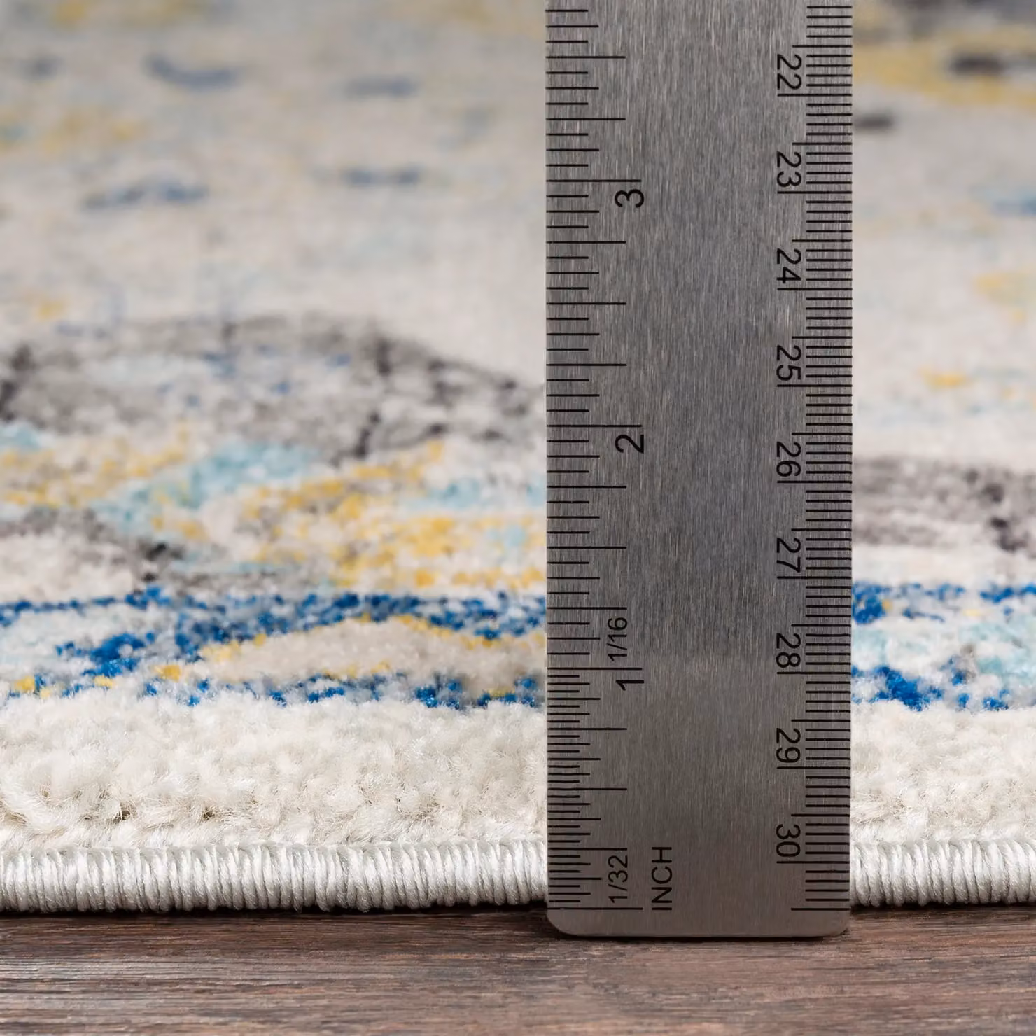 Livabliss Harput Vintage Boho Rug in Orange, Beige, Blue and Grey, W: 160 cm, D: 220 cm – 4