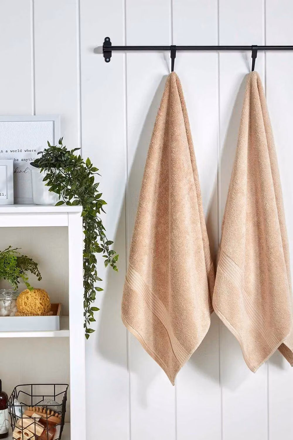 Christy Supreme Hygro Luxury 100% Cotton Pile Towel in Beige/Brown – 3