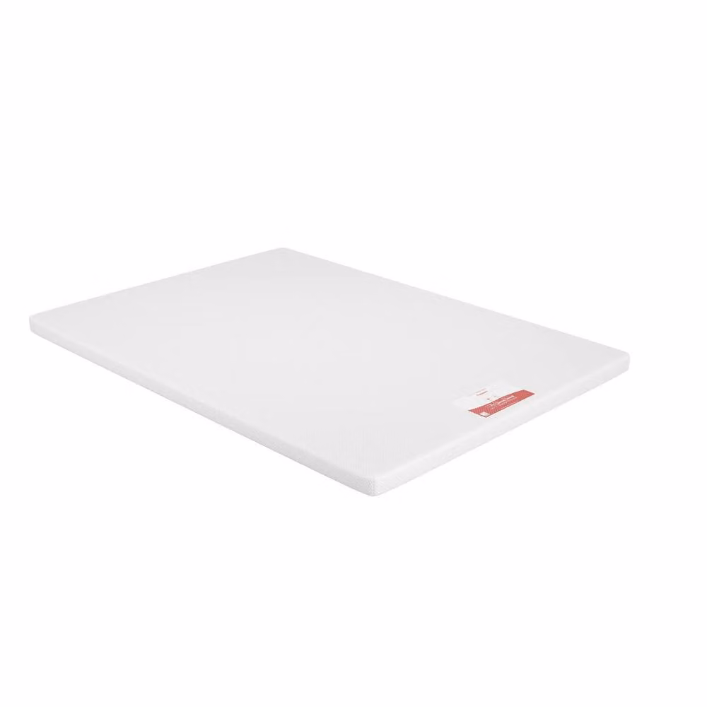 Rest Relax Visco Therapy 3cm Memory Foam Mattress Topper in White, Single – 2