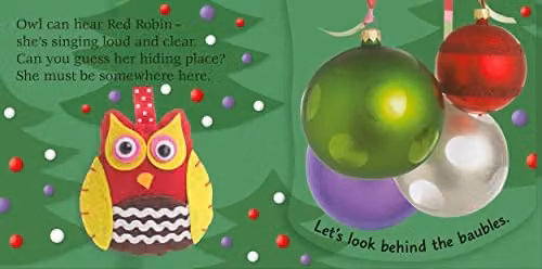 Pop-Up Peekaboo! Christmas by DK, Multicolour Paper Book – 3
