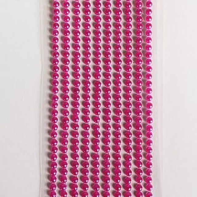 Syntego 500 Fuschia Round Pearls