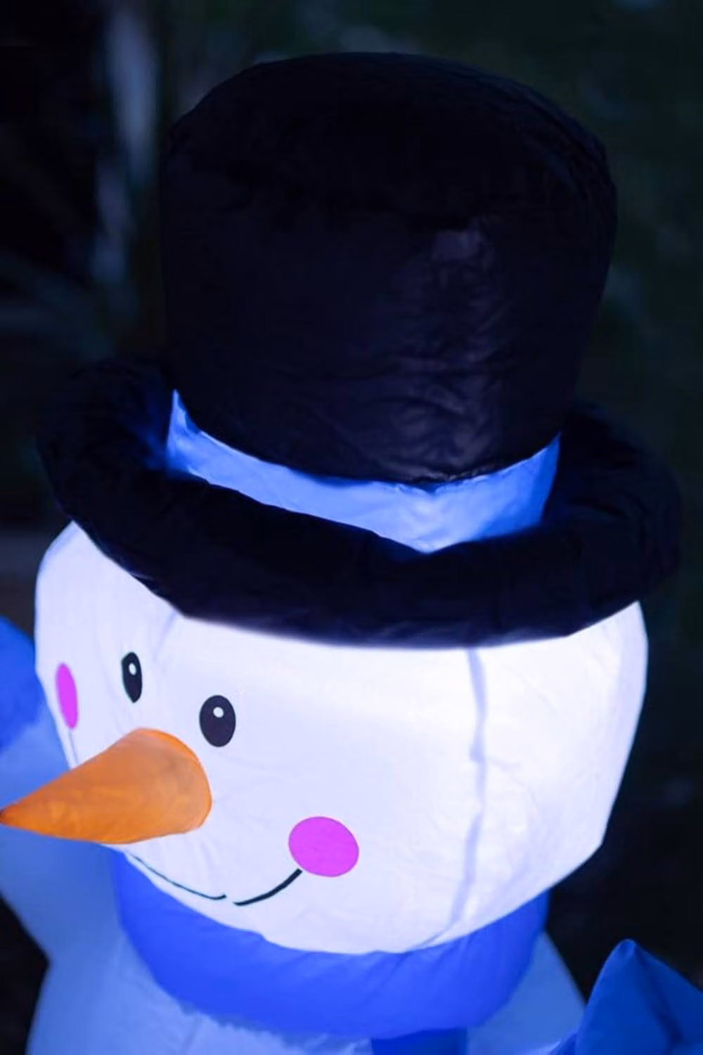 Marco Paul Multicolour Inflatable Snowman Christmas Decoration, Height: 120 cm – 4