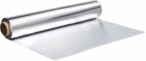 ECONX Heavy-Duty Silver Aluminium Foil Roll, 3 Pack – 1