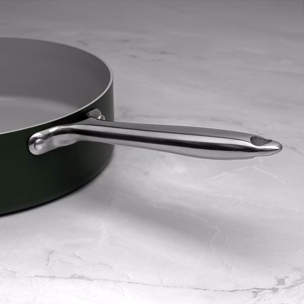 Prochef Green Ceramic Saute Pan, 26cm – 4