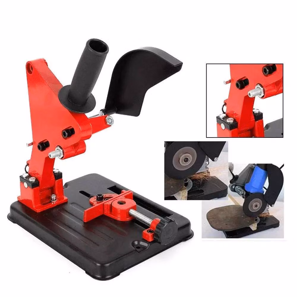 NESTLUNE Red Angle Grinder Stand with Cast Iron Base and Aluminum Alloy, W/D/H: 100 x 40 x 40 cm – 3