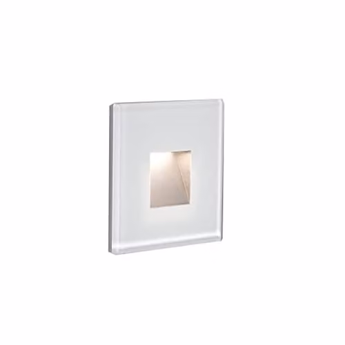 Netlighting Dart White Recessed LED Step Light, 1.5W, 2700K, IP65
