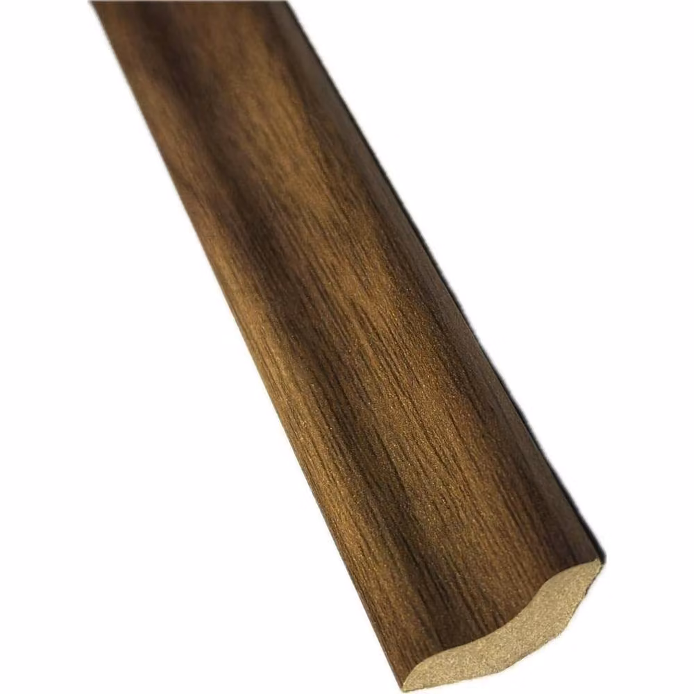 Vinyl Flooring UK Laminate and Wood Floor Scotia Beading 822 Moulding, Brown, Pack of 10, Length: 2.4 m – 2