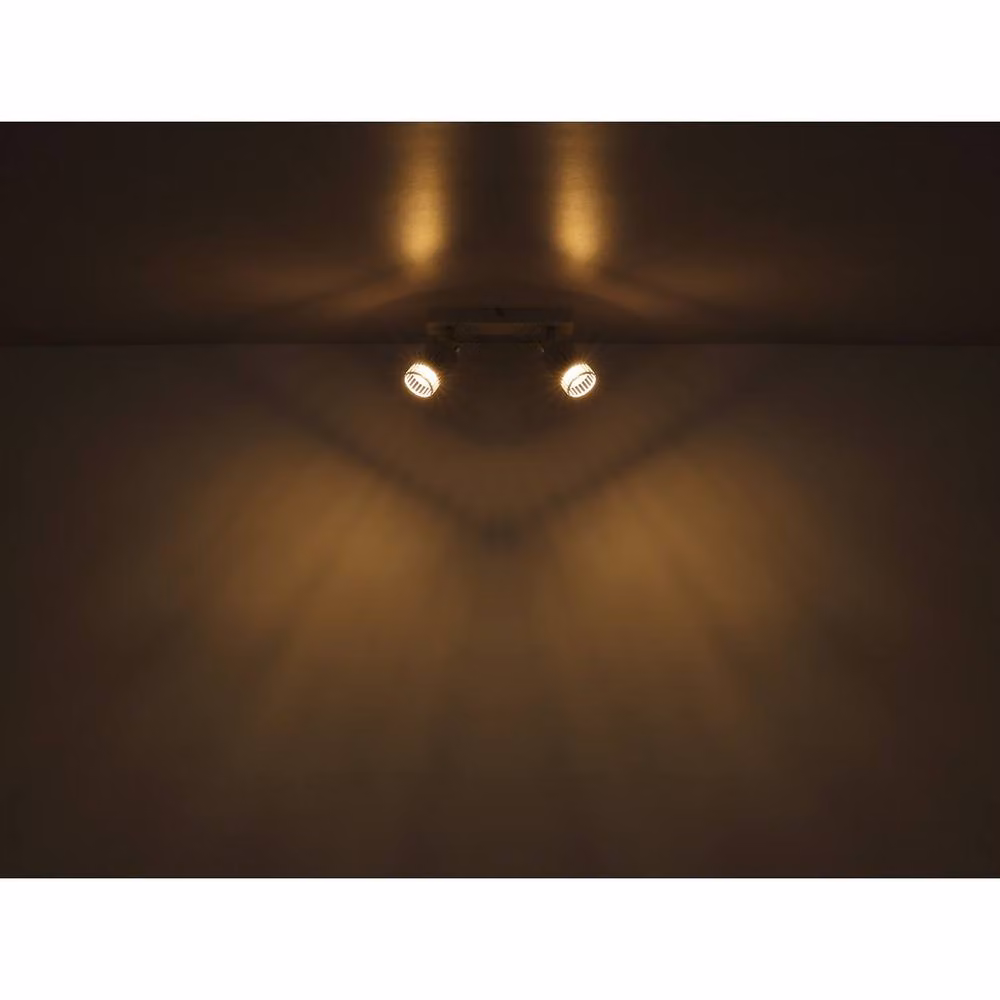 Globo Lighting Netlighting Adjustable Ceiling Spotlight in White and Chrome, 26 cm – 6