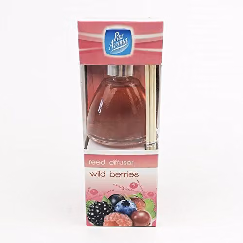 Pan Aroma Wild Berries Reed Diffuser with Silver Dome – 2