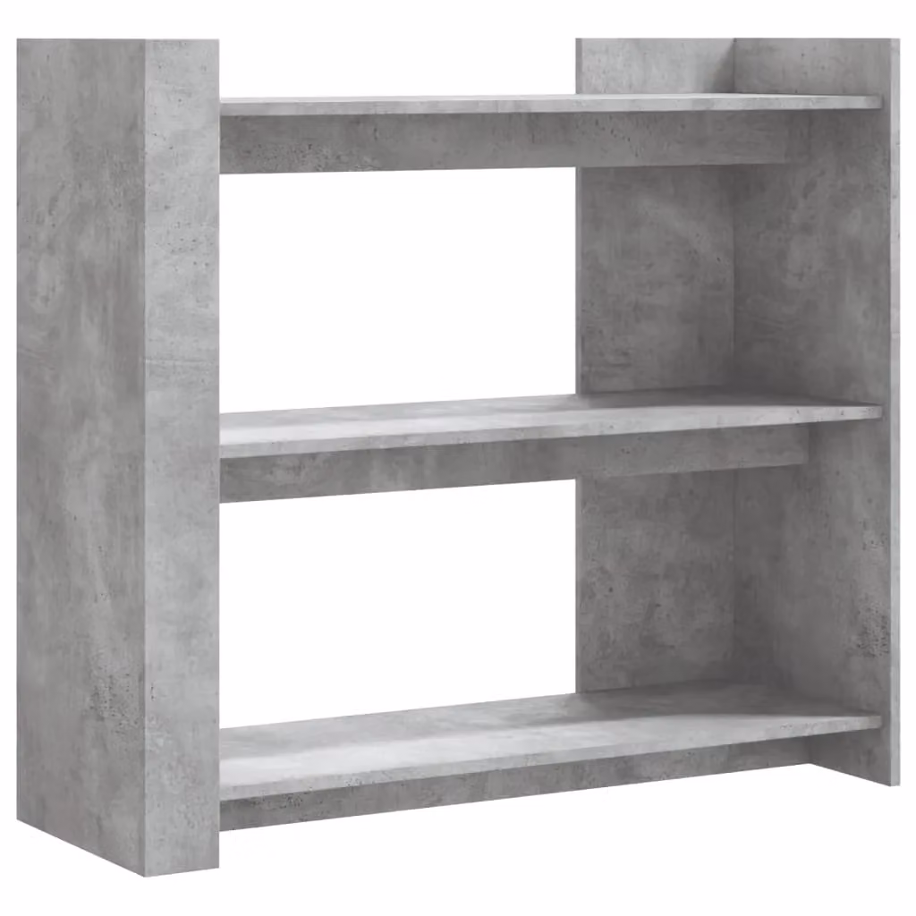 Berkfield Home Console Table in Concrete Grey, W/D/H: 100 x 35 x 90 cm – 2