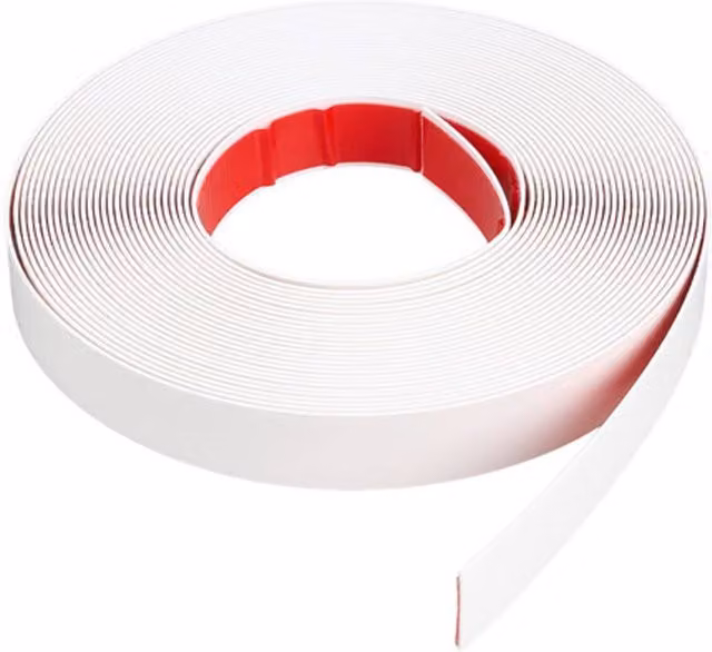 Living and Home White Self Adhesive Vinyl Edging Trim Strips, 10m