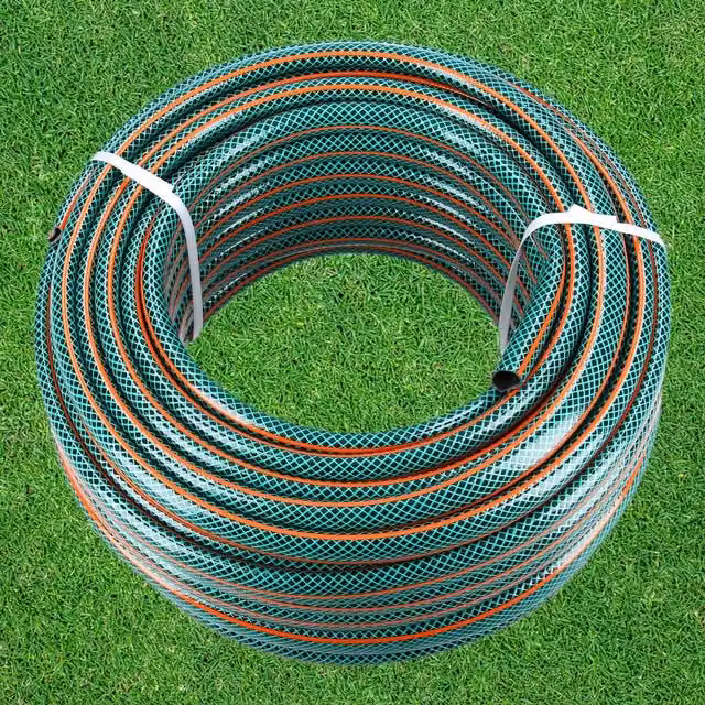 SolaDirect 20m Green 1/2 inch 4-Layer PVC Garden Hose Pipe