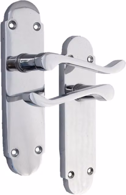 Betley Butterfly Chrome Steel Door Handle