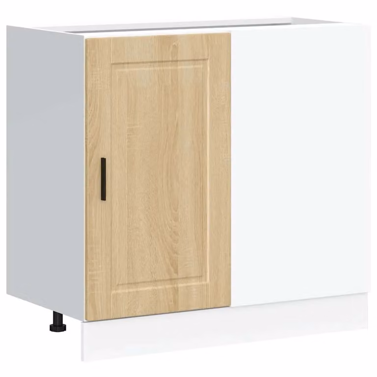 Berkfield Home Porto Sonoma Oak Kitchen Base Cabinet in Brown