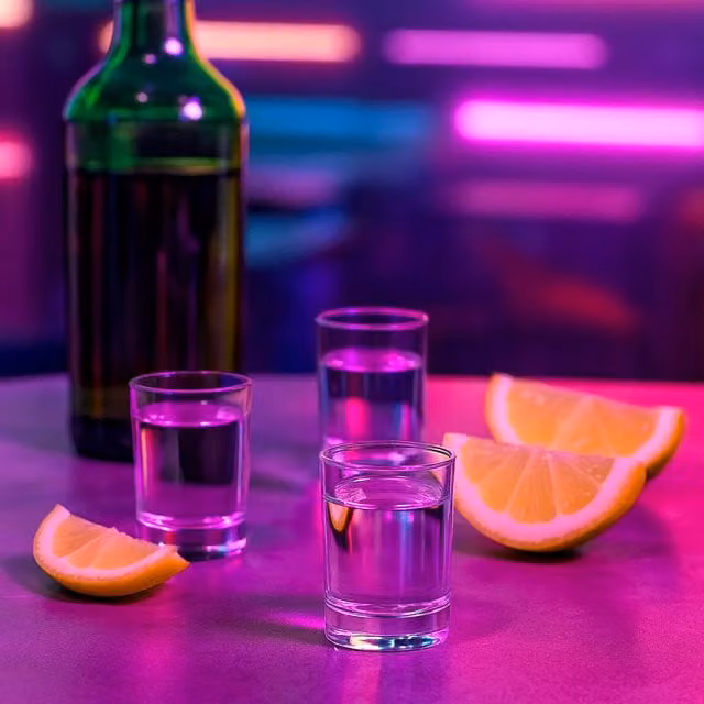 Argon Tableware Pack of 24 Transparent 25ml Tall Shot Glasses