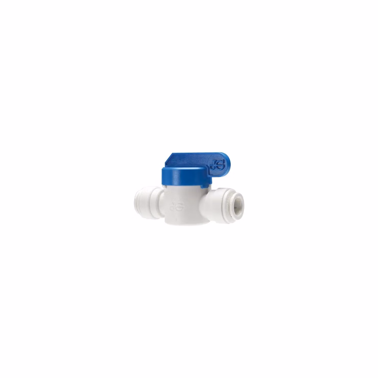 John Guest Straight Polypropylene Shut Off-Valve, White – 2