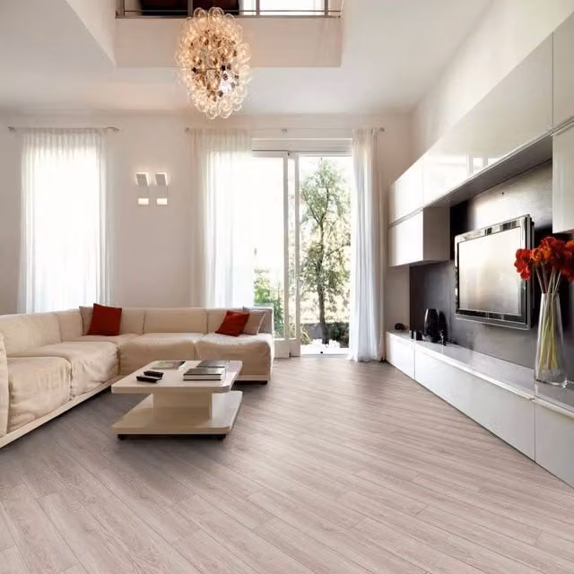 Luvanto Design Wood Effect Glue Down Luxury Vinyl Tile 2.5mm in Light Bronze – 1