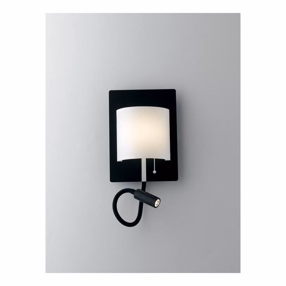 Netlighting POP LED 2 Light Reading Lamp in White and Black, 4000K, W/D/H: 22 x 16 x 7.5 cm – 2