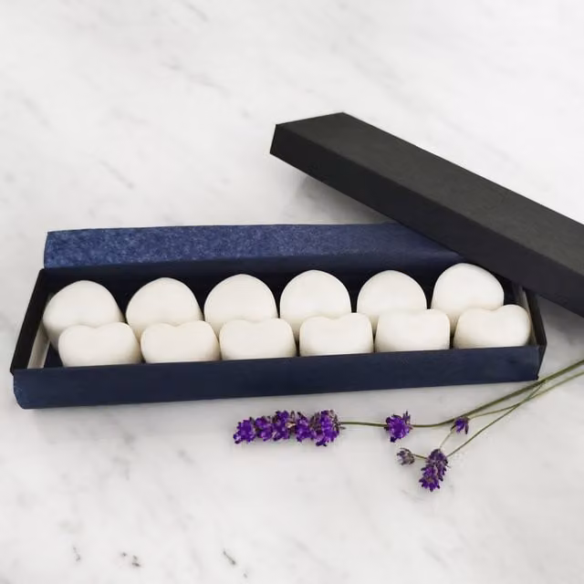 Gloriously Good Lavender and Ylang Ylang Aromatherapy Wax Melts, White, 12 g