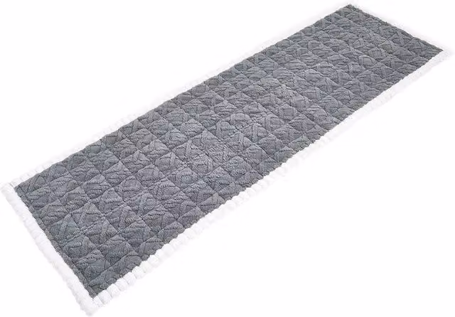 NESTLUNE Non-Slip Jacquard Sofa Slipcover in Grey, W/D/H: 190 x 100 x 70 cm – 1