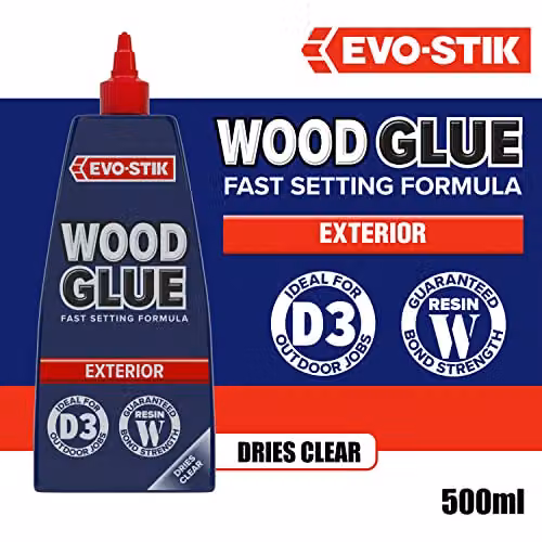 Evo-Stik Waterproof White Wood Adhesive 500ml – 2