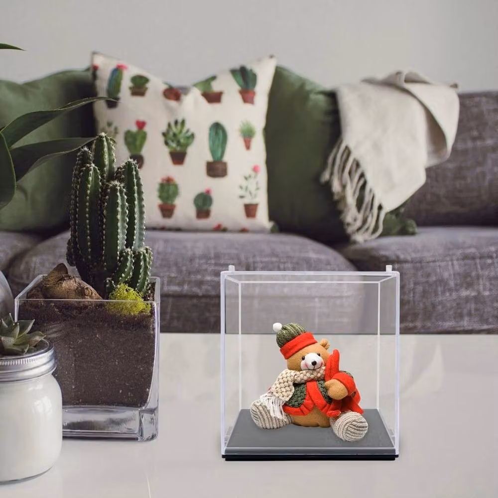 SPETLEK Clear Acrylic Cube Square Shop Display Stand – 2