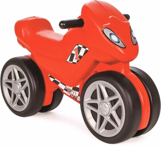 Pilsan Mini Moto Ride On Car with Light and Sound Effects, Red