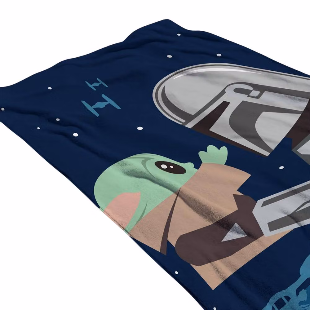 Star Wars I've Been Looking For You Blue Cotton Towel, W/H: 140 x 70 cm – 3